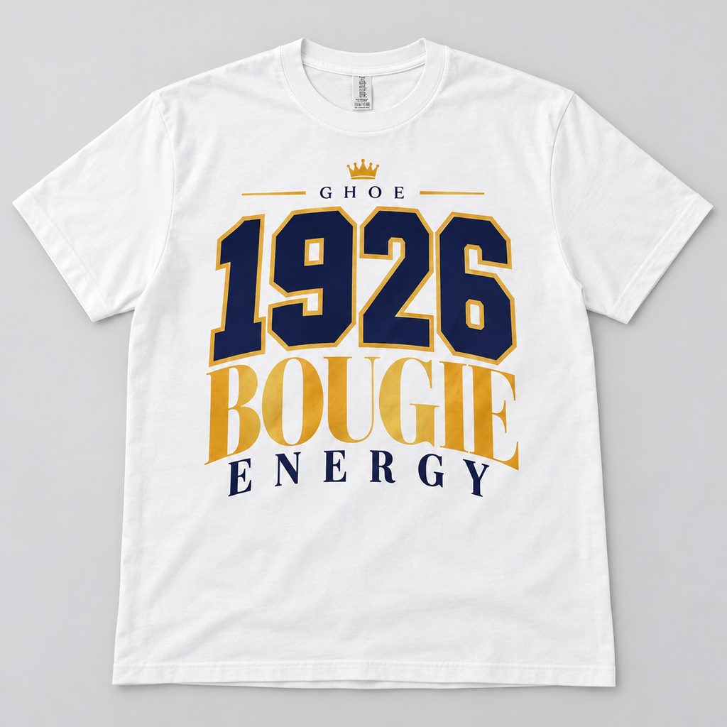 1926 Bougie Energy T-Shirt – White