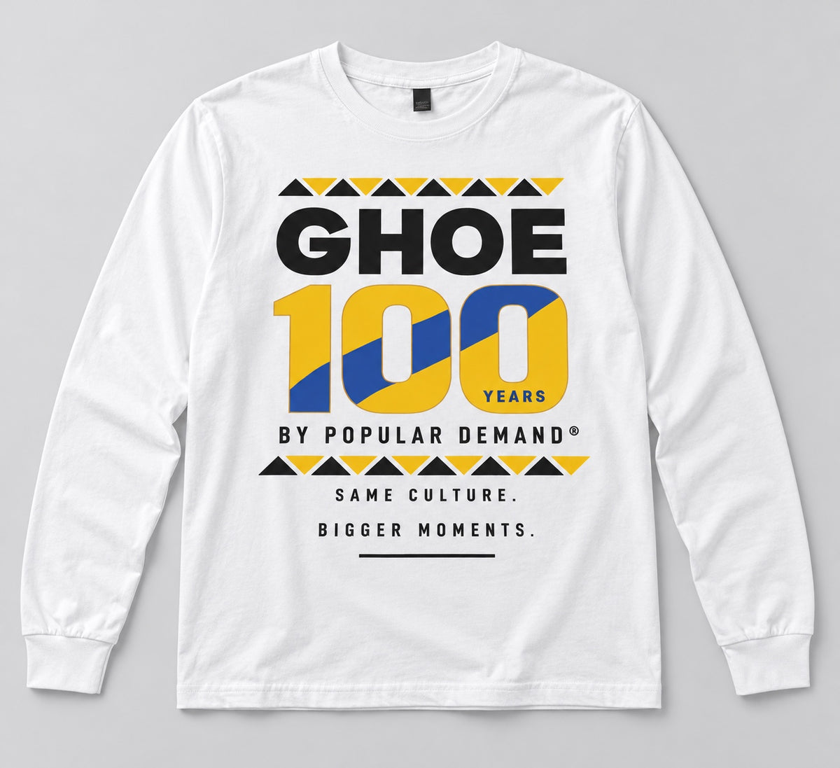 White GHOE 100 Years Long Sleeve