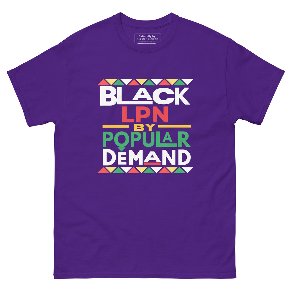 Black LPN By Popular Demand Graphic T-Shirt